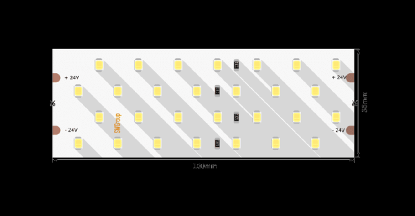 Лента светодиодная SWG PRO SWG2P280