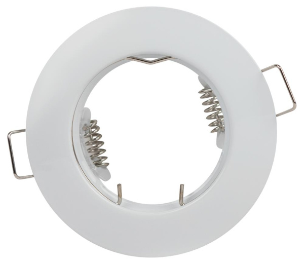 ST3 WH Светильник ЭРА штампованный MR16,12V/220V, 50W белый (200/3000)