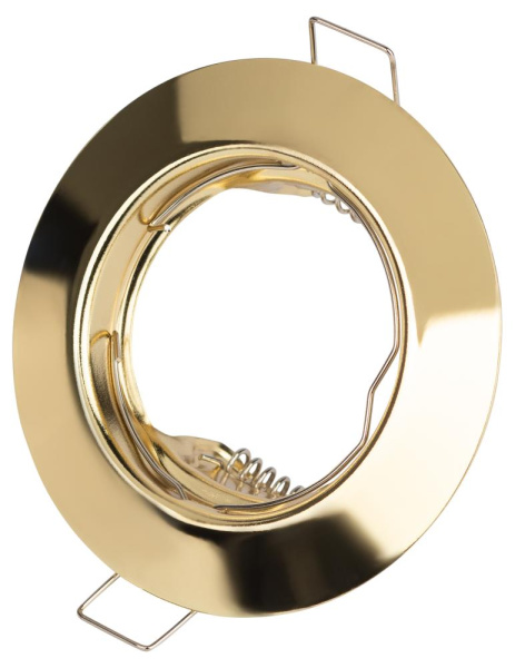 ST3 GD Светильник ЭРА штампованный MR16,12V/220V, 50W золото (200/3000)