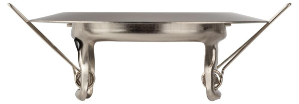 ST3 SN Светильник ЭРА штампованный MR16,12V/220V, 50W сатин никель (200/3000)