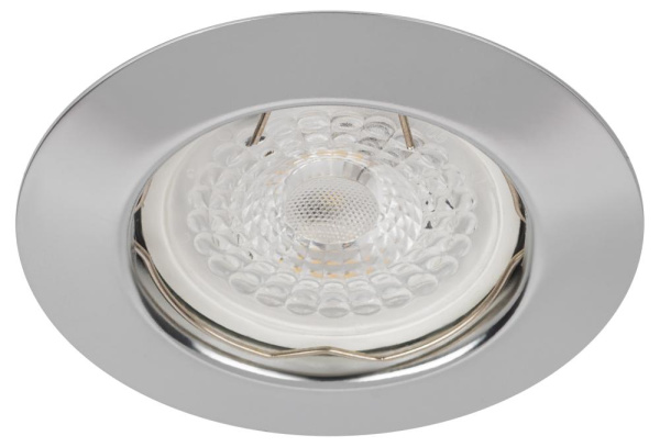 ST3 CH Светильник ЭРА штампованный MR16,12V/220V, 50W хром (200/3000)