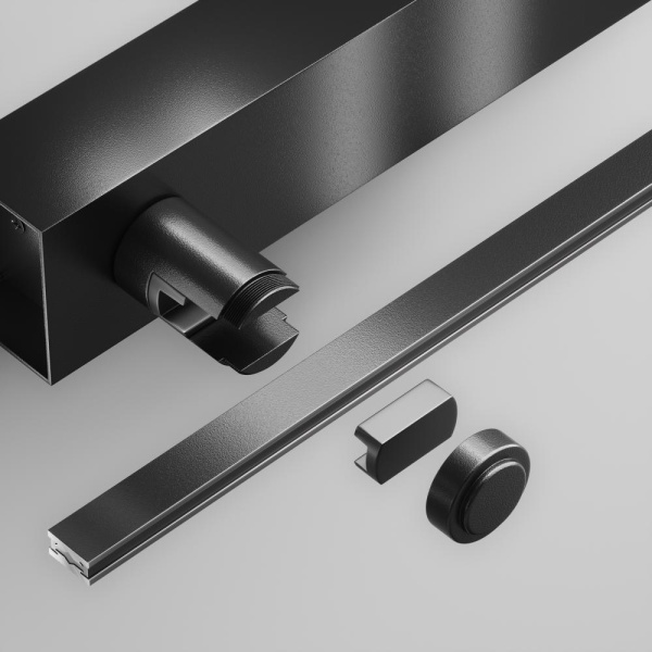 Основание настенное Wall для блока питания с вводом питания Flarity черный