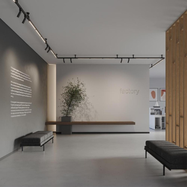 359367 KONST NT24 черный 000 Светильник диммир. со сменой цв. температ. (управл. - пульт ДУ или прилож. Smart Life) IP20 LED 16W 48V 3000-6000К GLAT