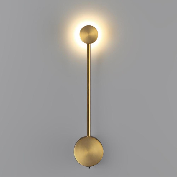 7009/5WL HIGHTECH ODL25 319 античная бронза/металл/акрил Настенный светильник LED 3000/4000K тумблер на корп. 5W 220V CRI > 90 SATELLITE