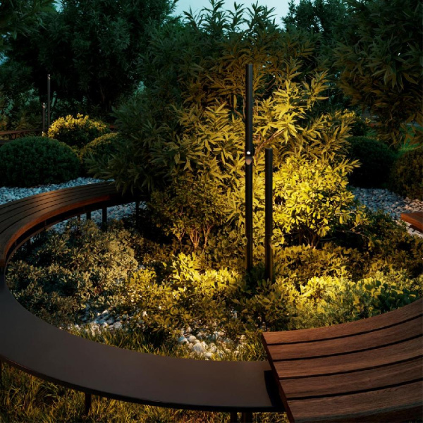 7021/9FL NATURE ODL25 711 Уличный светильник поворотный на 350° IP65 LED 9W 3000K AC110-240V BAMBOO