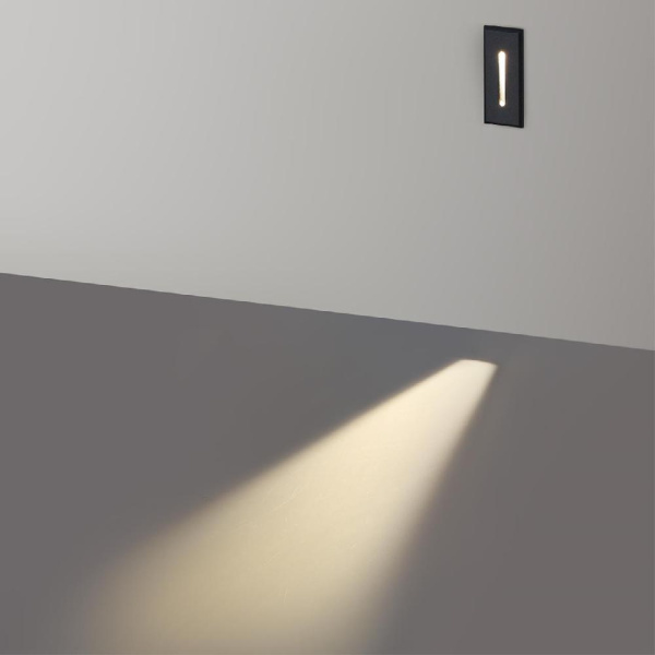 7054/3WL HIGHTECH ODL25 397 металл/металл Подсветка лестницы черн IP20 LED 1*3W ESCALA