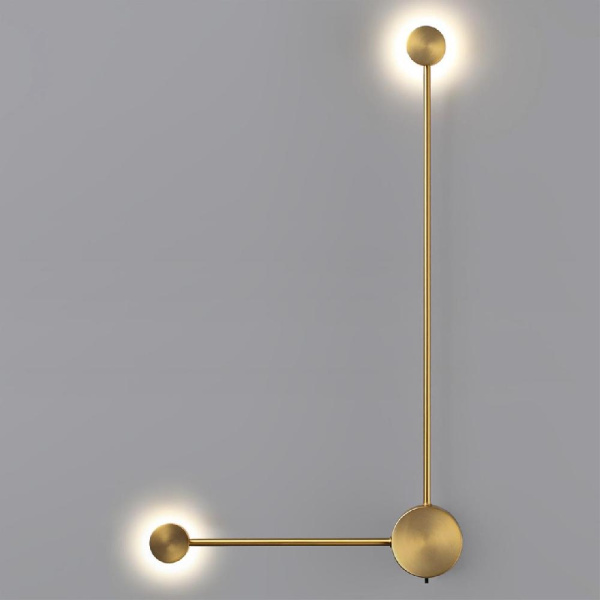 7009/10WL HIGHTECH ODL25 319 античная бронза/металл/акрил Настенный светильник LED 3000/4000K тумблер на корп. 10W 220V CRI > 90 SATELLITE