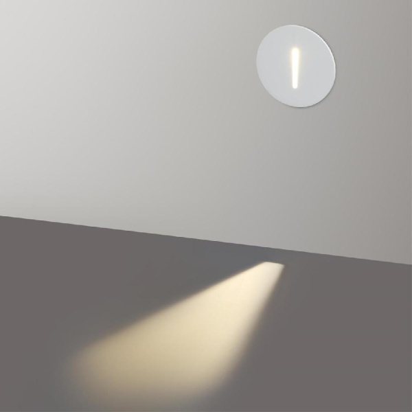 7052/3WL HIGHTECH ODL25 397 металл/металл Подсветка лестницы белый IP20 LED 1*3W ESCALA