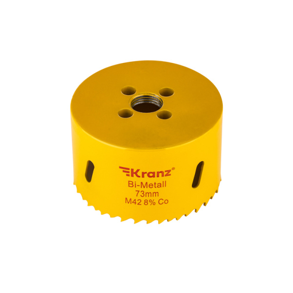 Коронка Bimetal 73мм KRANZ