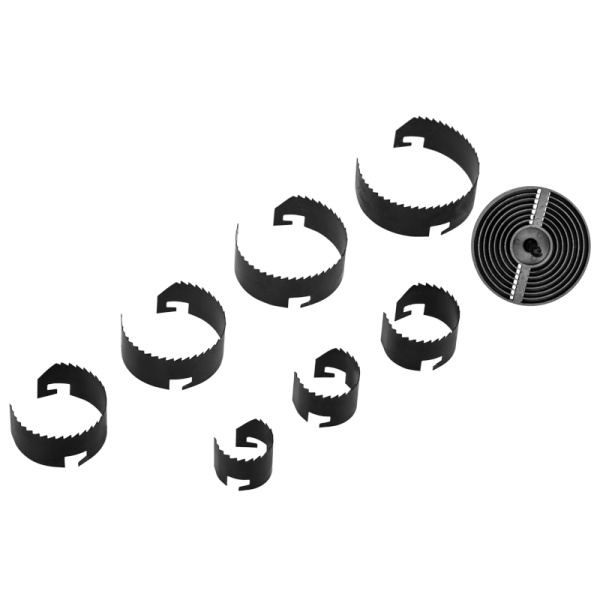 Пила кольцевая, 26, 32, 38, 45, 50, 56, 63 мм, глубина пропила 1" KRANZ