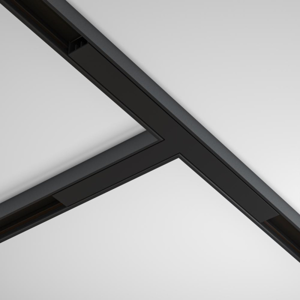 Т- образный коннектор питания Basity, черный