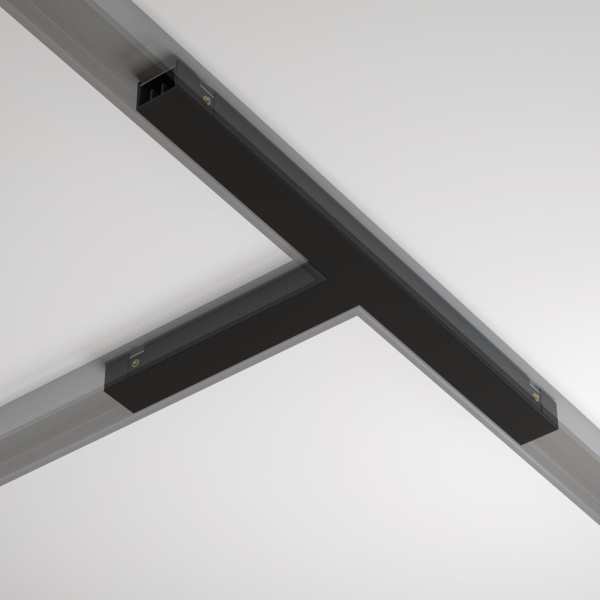 Т- образный коннектор питания Basity, черный