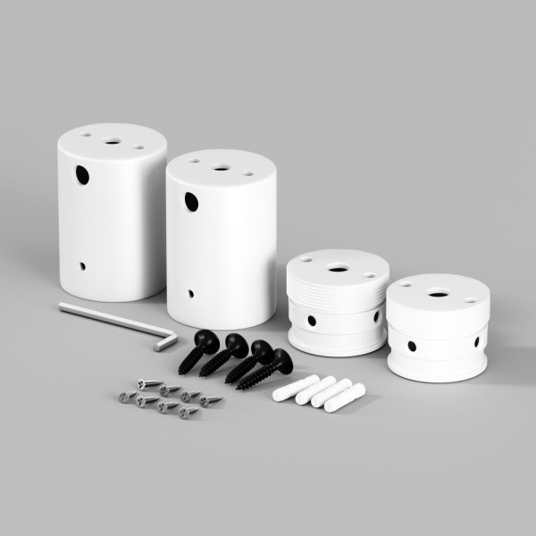 Набор для двухстороннего накладного монтажа Nemo D25 белый