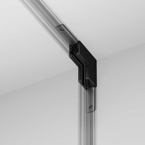 Коннектор угловой внутренний, накладной Levity