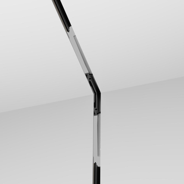 Коннектор угловой внутренний, встраиваемый под ГКЛ 9,5 мм Levity