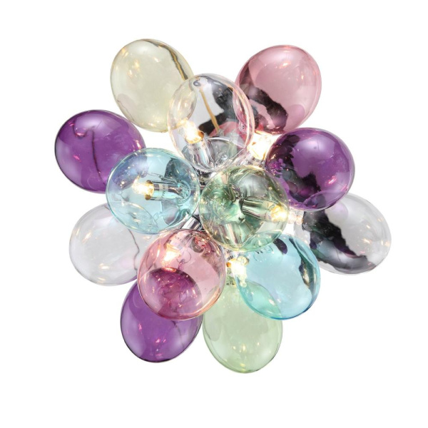 SL432.152.06 Светильник потолочный ST-Luce Хром/Разноцветный G9 6*5W SOSPIRO