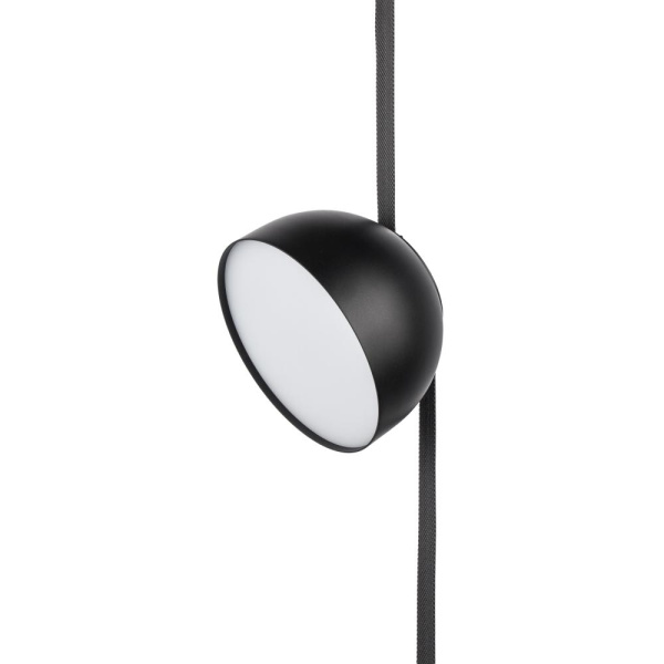 208137 Светильник д/трека 48V NOVE LED 12W 846LM 180G ЧЕРНЫЙ 3000K IP20