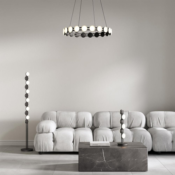 Настольный светодиодный светильник 90332/6 черный