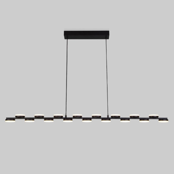 Подвесной светодиодный светильник 90332/17 черный