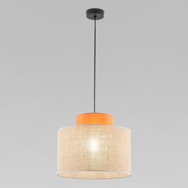 Подвесной светильник с тканевым рассеивателем 3227 Duo