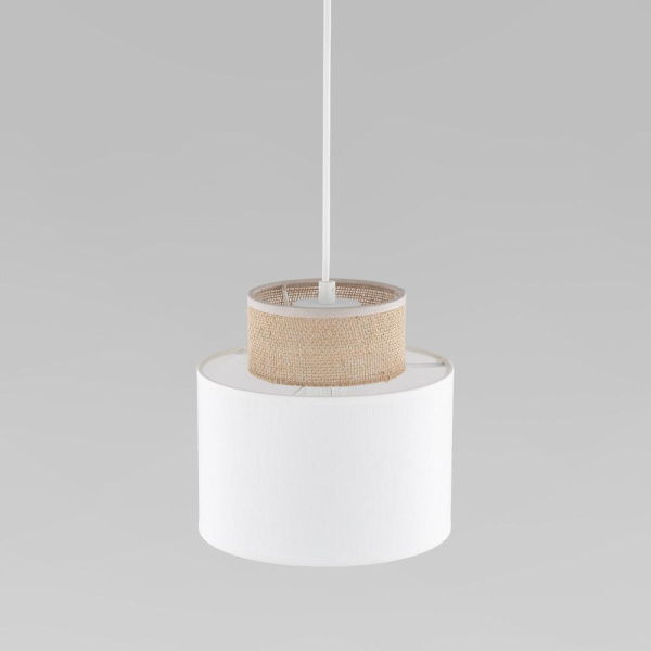 Подвесной светильник с тканевым рассеивателем 10078 Duo