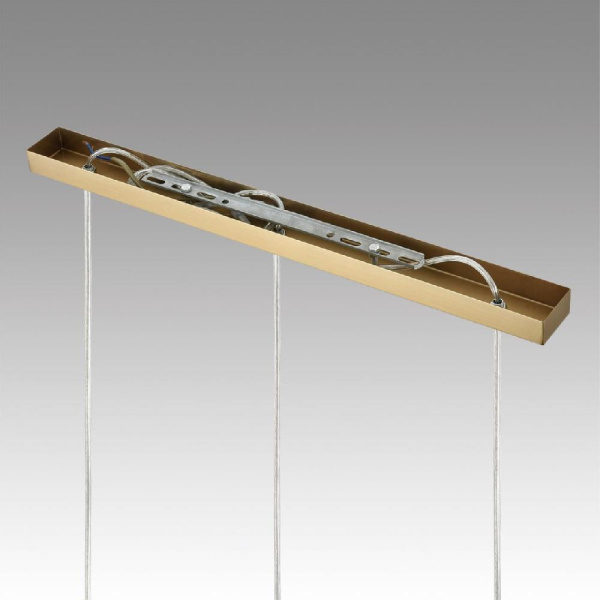 6592/3A MODERNI LN25 323 латунь/серый, металл/текстиль, стекло Подвес E14 3*40W 220V JANE