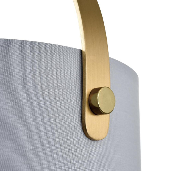 6592/3A MODERNI LN25 323 латунь/серый, металл/текстиль, стекло Подвес E14 3*40W 220V JANE