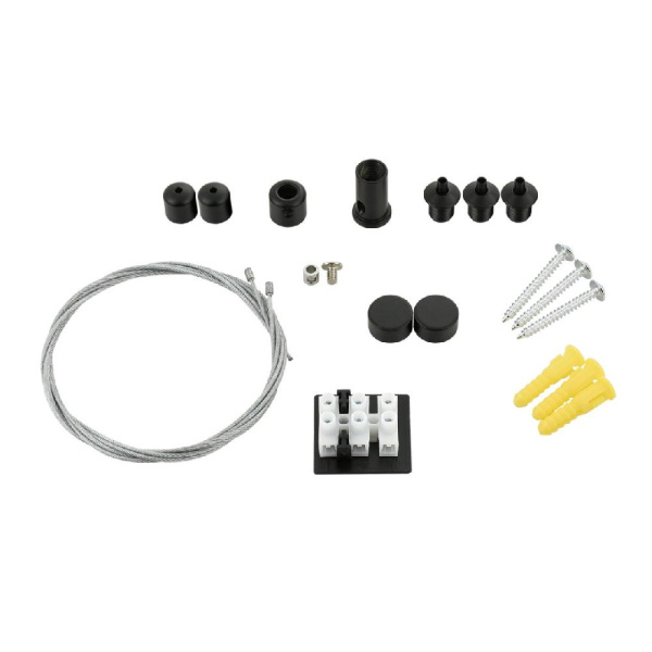 6595/4A MODERNI LN25 183 черный/прозрачный, металл/стекло Подвес E27 4*60W 220V CORNE