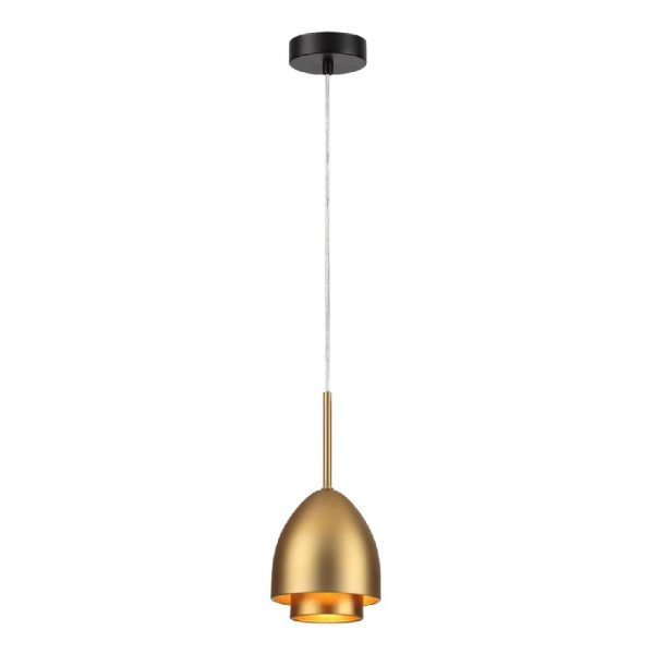 8001/1A MODERNI LN25 166 черный/античное золото металл/металл Подвес Е14 40W 220V AVRORA