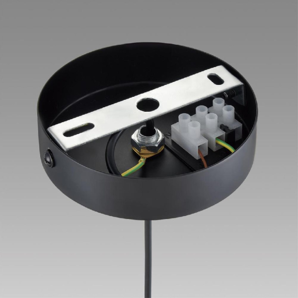 8101/1A COMFI LN25 325 черный/бронза металл/стекло Подвес Е14 1*40W 220V ISHA