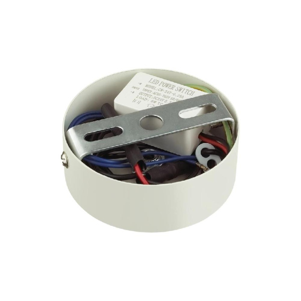 6567/6L LEDIO LN25 318 белый/белый, хром/металл, акрил/ Подвес 3000-6000K LED 6W  220V GLOBE