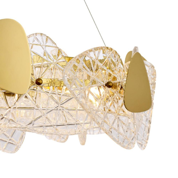 6582/6 NEOCLASSI LN25 50 золотой/прозрачный, золотой металл/стекло, металл Люстра подвесная E14 6*40W 220V QUEENY