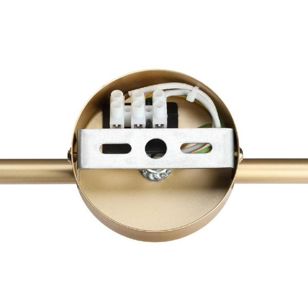 6560/2W SUSPENTIONI LN25 239 золотой/прозрачный/металл/стекло Бра G9 2*20W 220V TORONTO