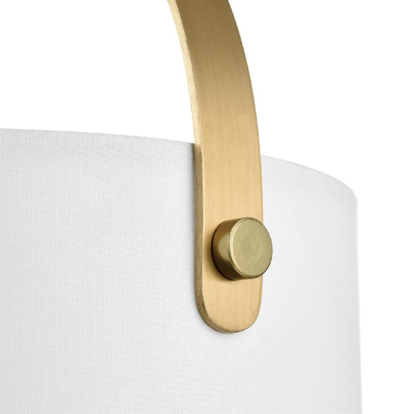 6593/3A MODERNI LN25 324 латунь/белый, металл/текстиль, стекло Подвес E14 3*40W 220V JANE