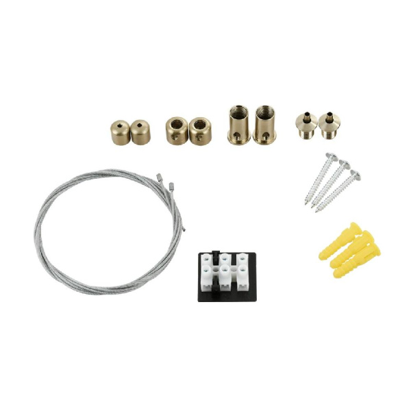 6596/4A MODERNI LN25 183 латунь титаниум/прозрачный, металл/стекло Подвес E27 4*60W 220V CORNE