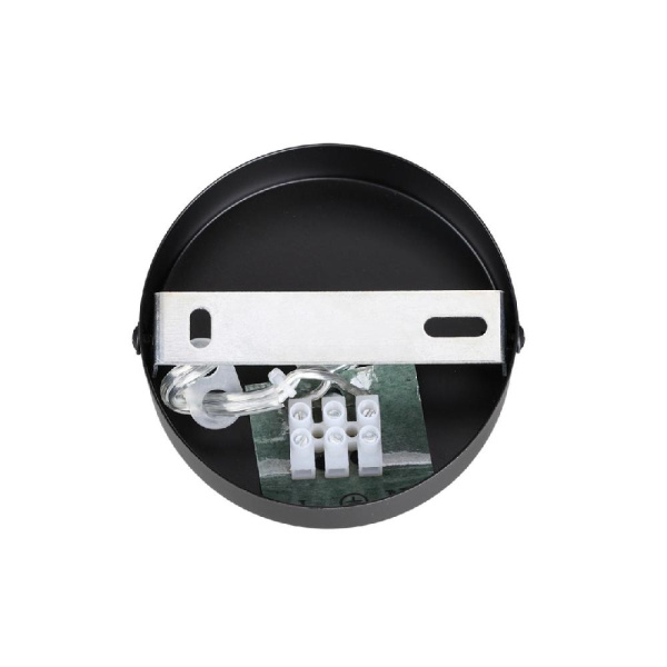 8003/1A MODERNI LN25 161 черный/черный, золотой металл/металл, текстиль Подвес Е27 60W 220V ANIMAISA