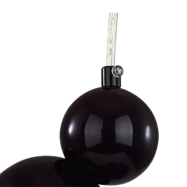 6566/1A MODERNI LN25 118 черный/белый матовый/металл/стекло Подвес E27 1*40W 220V BLASEN