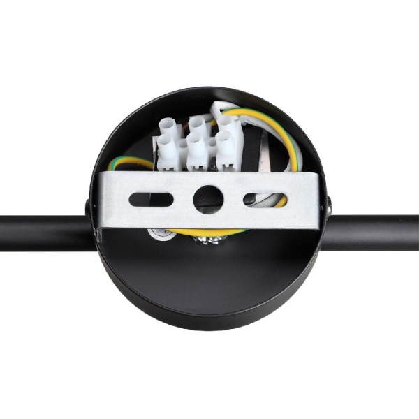 6561/2W SUSPENTIONI LN25 241 черный/прозрачный/металл/стекло Бра G9 2*20W 220V TORONTO