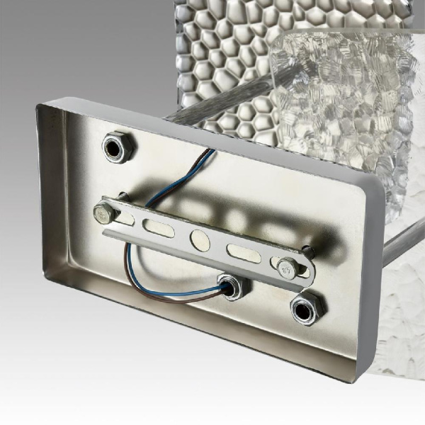 6588/1W MODERNI LN25 146 хром/тонированное стекло, металл/стекло Бра E14 1*40W 220V LIBERTI