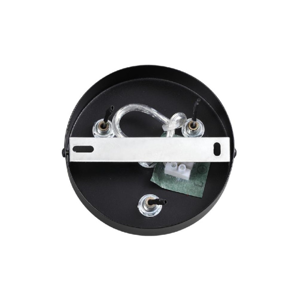 6598/3C MODERNI LN25 156 черный/черный. коричневый металл, эко кожа/металл, стекло Подвесной светильник Е27 3*40W 220V BASALTO