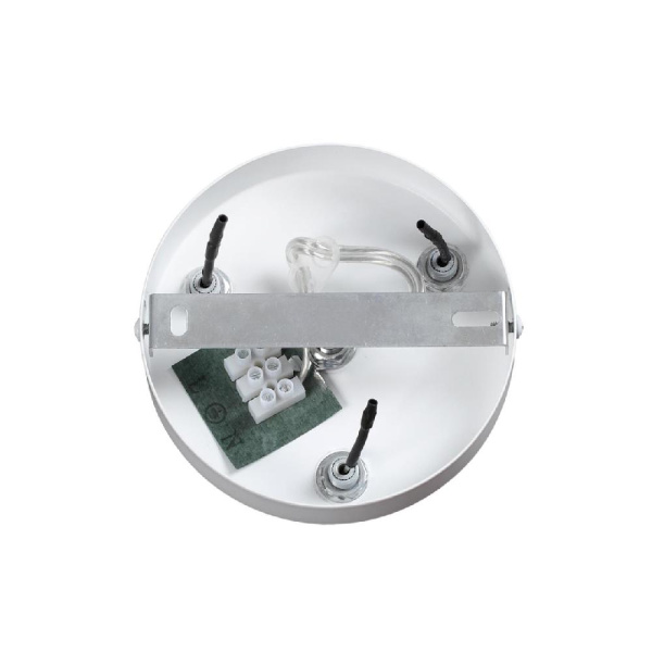 6599/3C MODERNI LN25 156 белый/белый, бежевый металл, эко кожа/металл, стекло Подвесной светильник Е27 3*40W 220V BASALTO