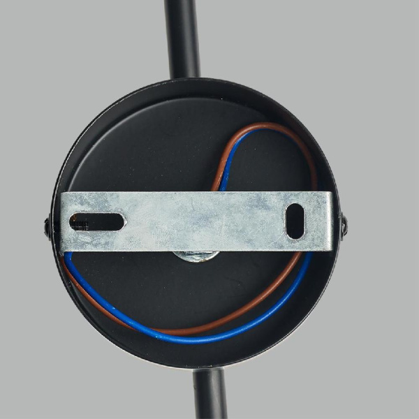 6581/1W MODERNI LN25 108 черный, золотой/белый металл  /стекло Настенный светильник E14 1*40W 220V MELODY