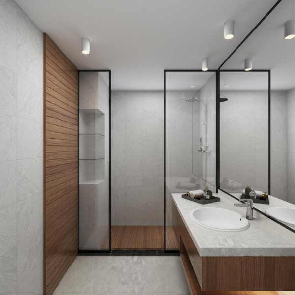 359416 OVER NT24 000 белый Светильник накладной влагозащищённый IP54 LED 10W 170-265V 3000К 830Лм RECTE