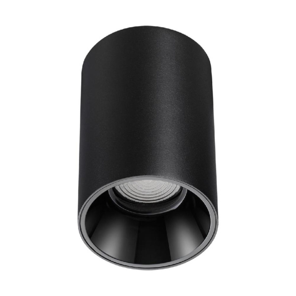 359419 OVER NT24 000 черный Светильник накладной влагозащищённый IP54 LED 10W 170-265V 4000К 830Лм RECTE