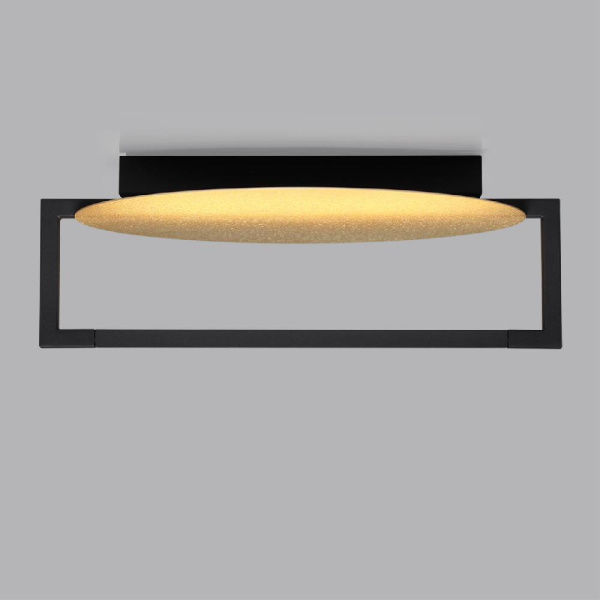 7016/15WL HIGHTECH ODL25 255 золотой ice crack/металл/акрил Настенно-потолочный светильник IP20 LED поворотный 360° 1*15W LUNAR