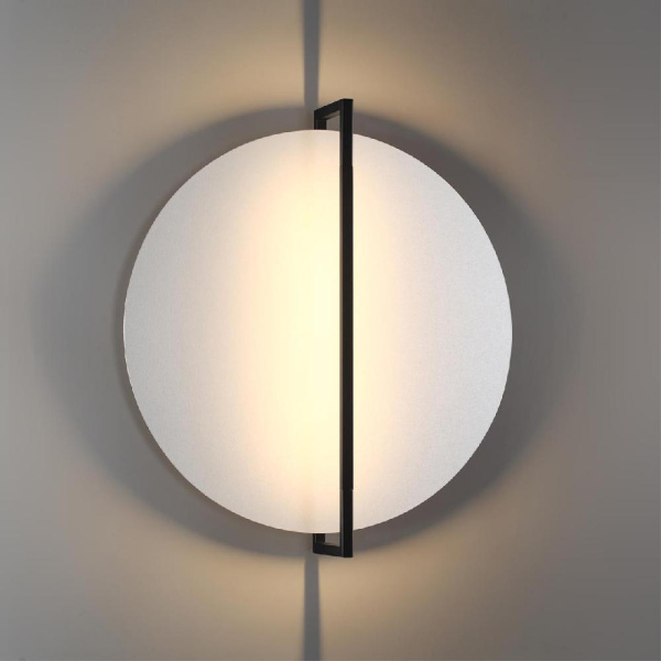 7015/20WL HIGHTECH ODL25 255 белый ice crack/металл/акрил Настенно-потолочный светильник IP20 LED поворотный 360° 1*20W LUNAR