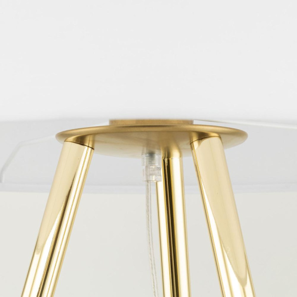 Напольный светильник с тканевым абажуром 6637 Umberto