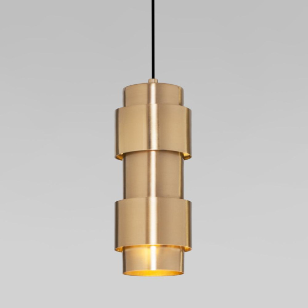 Подвесной светильник в стиле лофт 50235/1 латунь