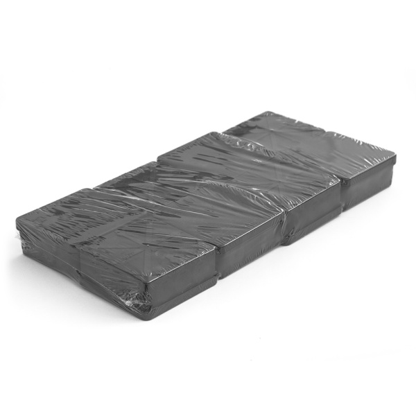 Коробка распределительная 60-0303-9005м для прямого монтажа двухкомпонентная безгалогенная (HF) черная 100х100х40 (8шт/уп) Промрукав