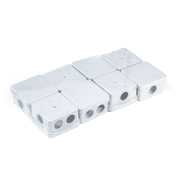 Коробка распределительная 40-0200м для о/п безгалогенная (HF) 70х70х40 (8шт/уп) Промрукав